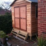 Cedar Timber Shed 2.44 Gable DDGE